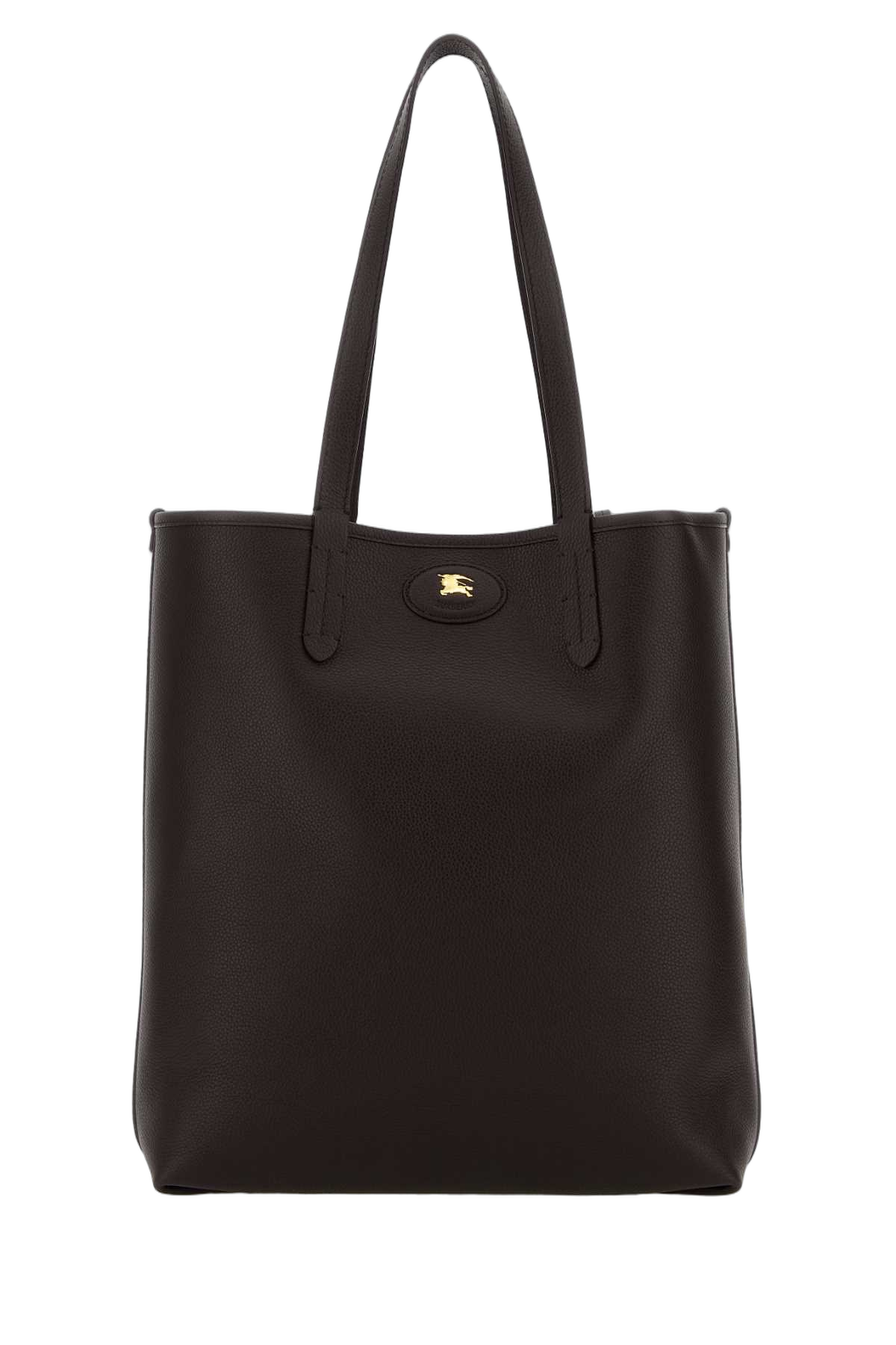 Burberry Leather Tote Bag — Brown