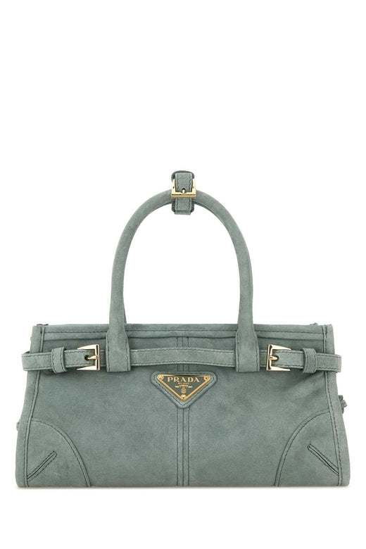Prada Bonnie Top Handle Bag — Green
