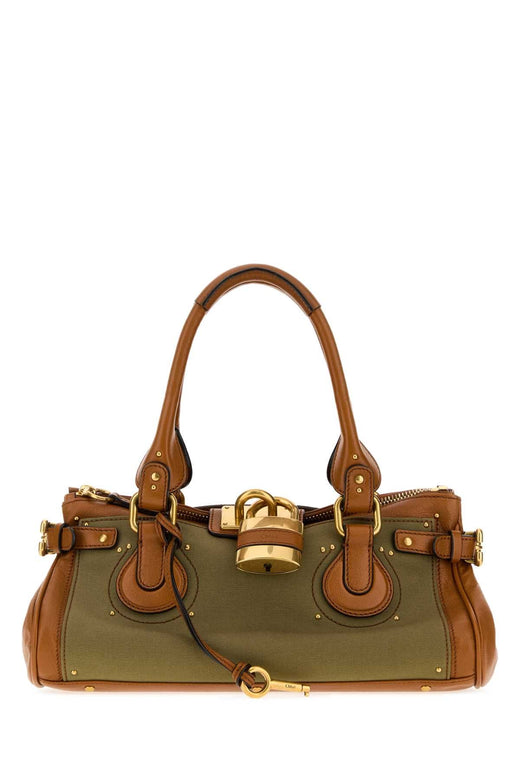 Chloé Paddington Shoulder Bag — Green