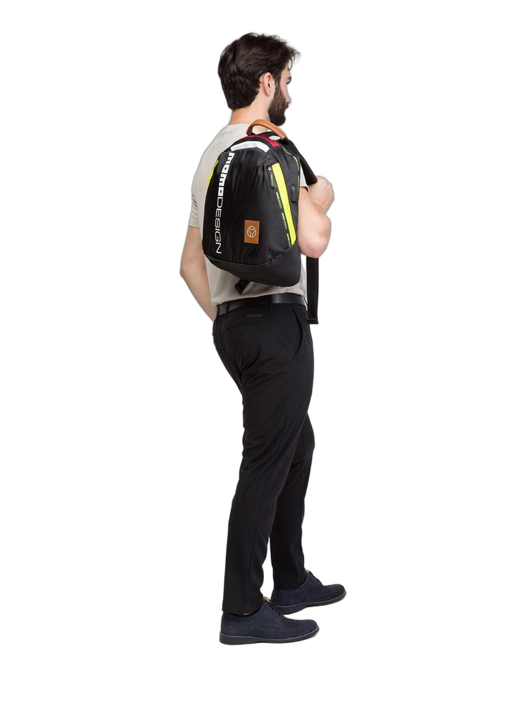 Momo Design Genuine Leather Backpack — Black