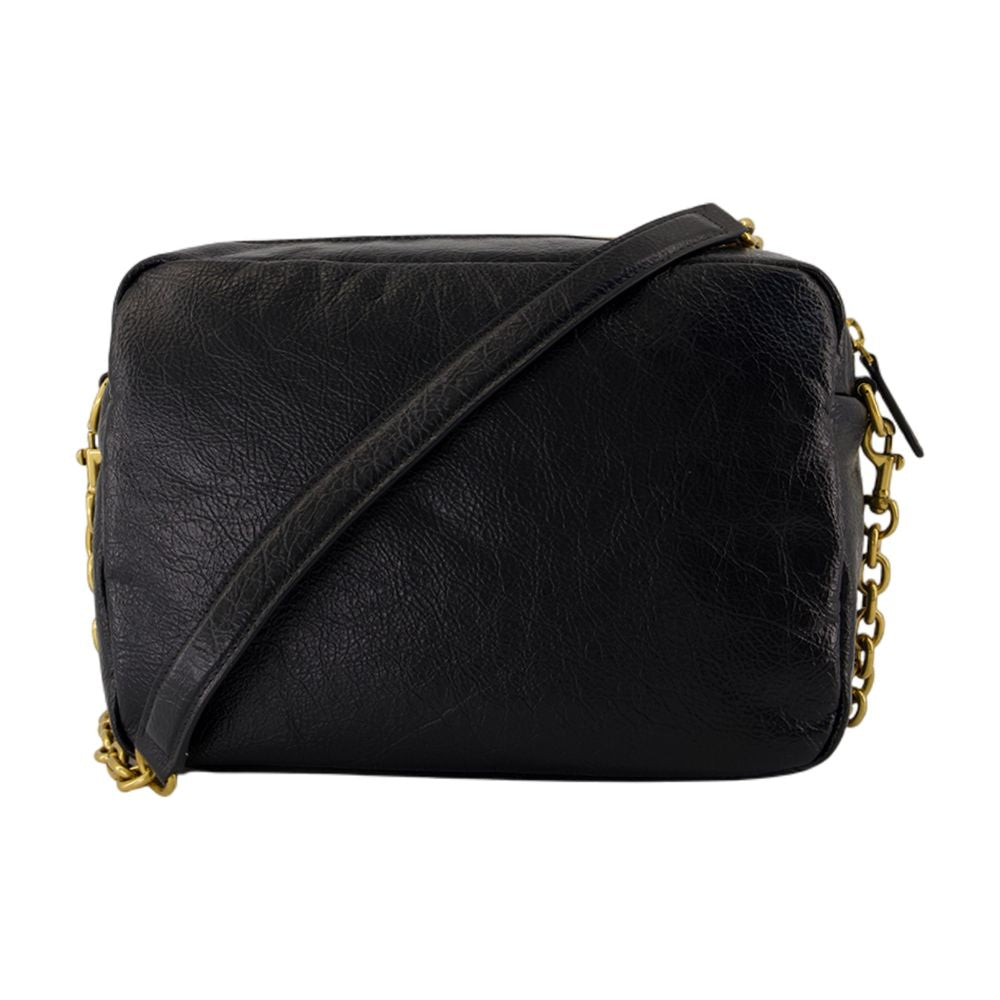Balenciaga Shoulder Bag — Black Calfskin