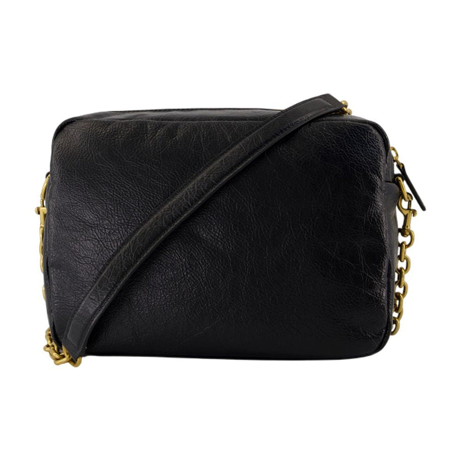 Balenciaga Shoulder Bag — Black Calfskin