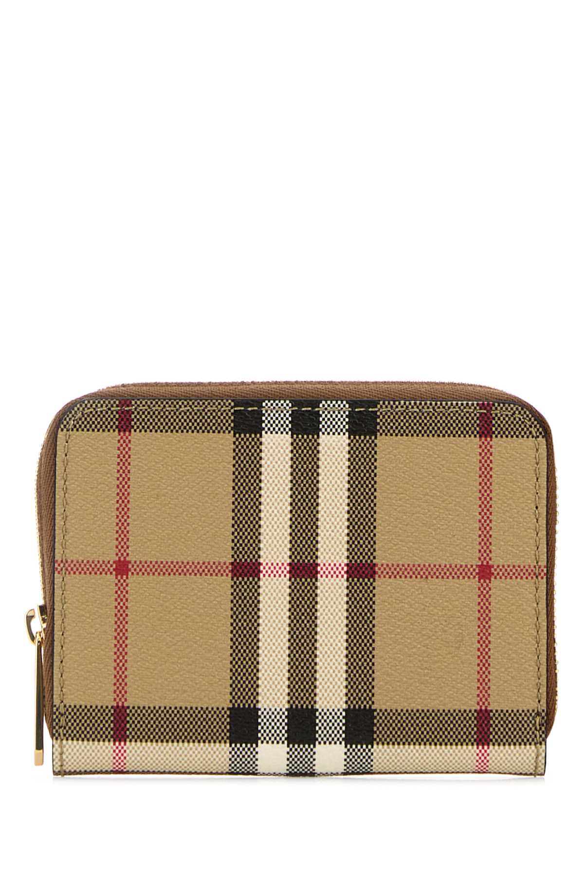 Burberry Around Wallet — Brown