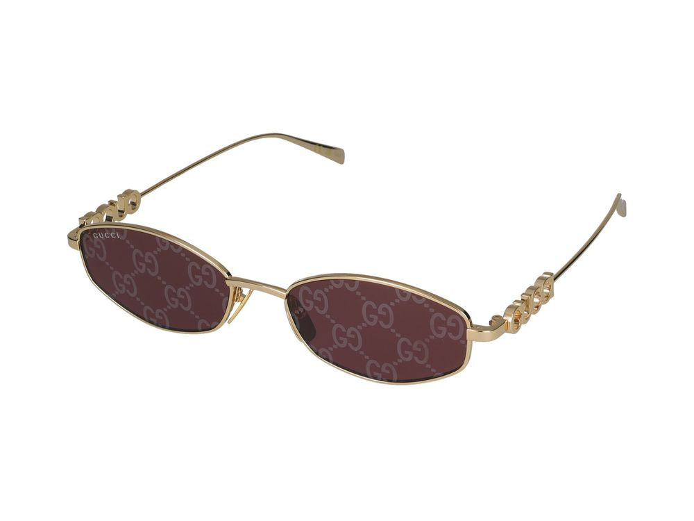Gucci Gg1802s Sunglasses — Gold Metal
