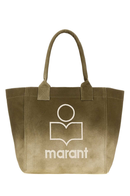 Isabel Marant Tote Bag — Khaki Exterior: Cotton