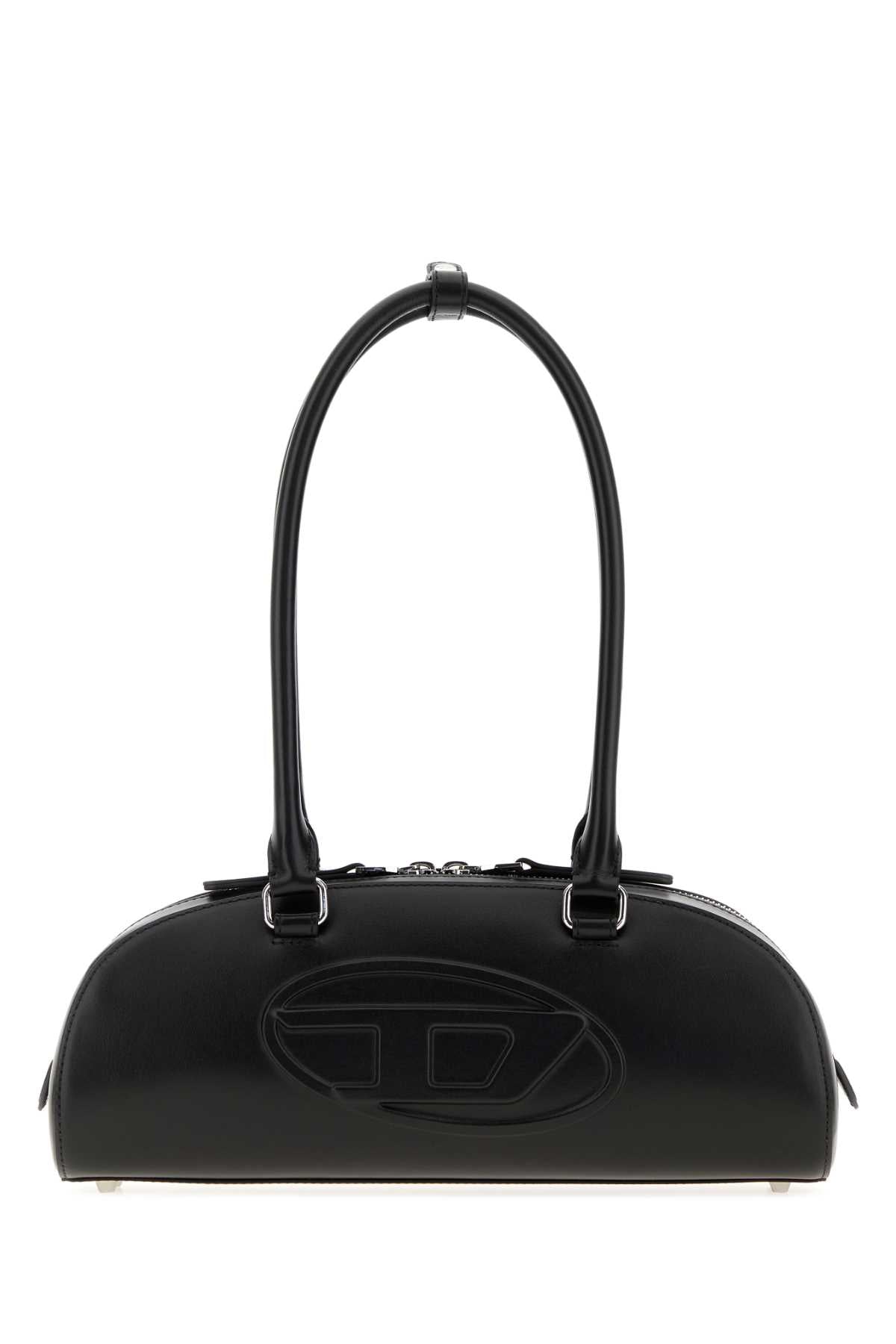 Diesel Dome Shoulder Bag — Black