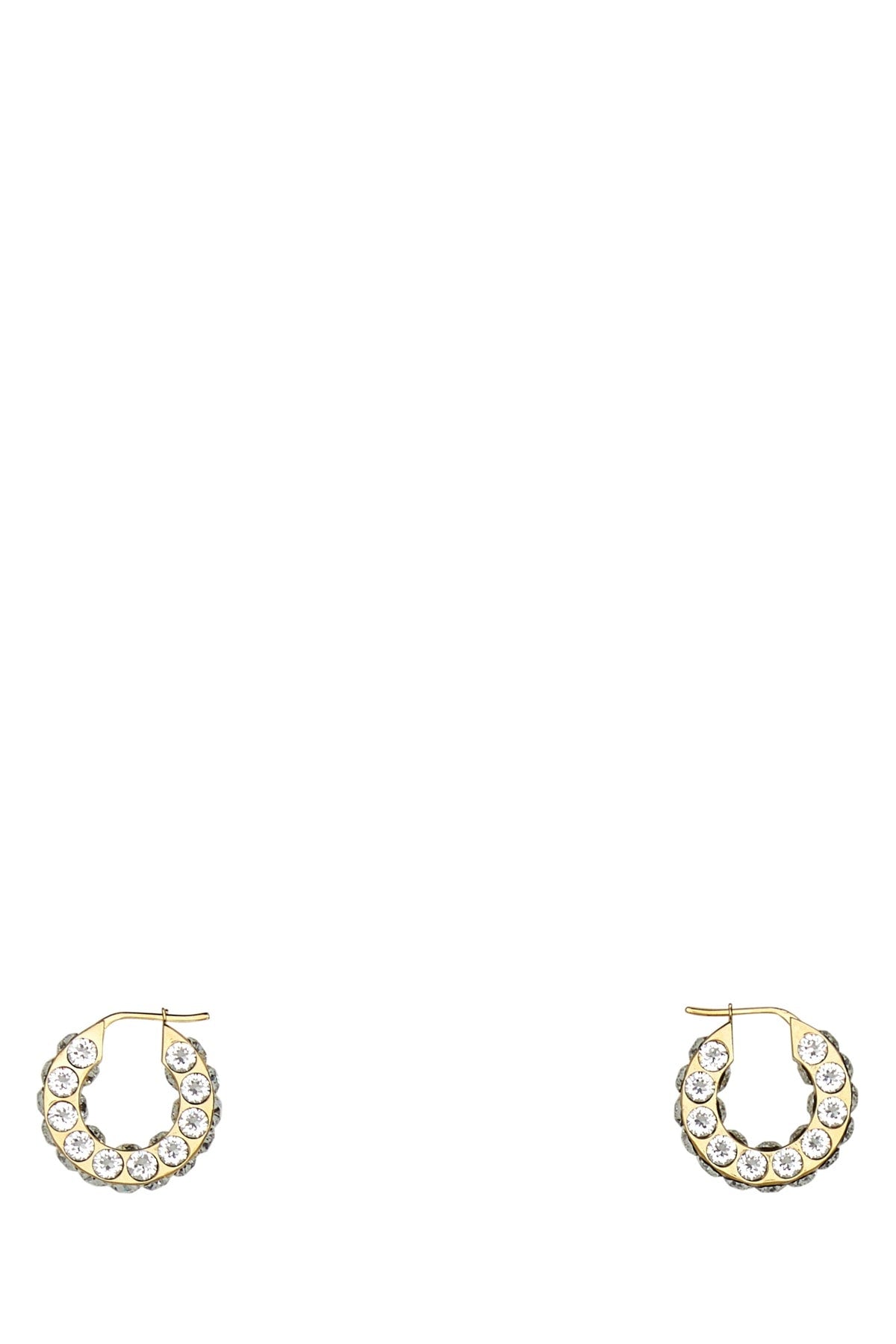 Amina Muaddi Whicrygoldbase Earrings — Gold