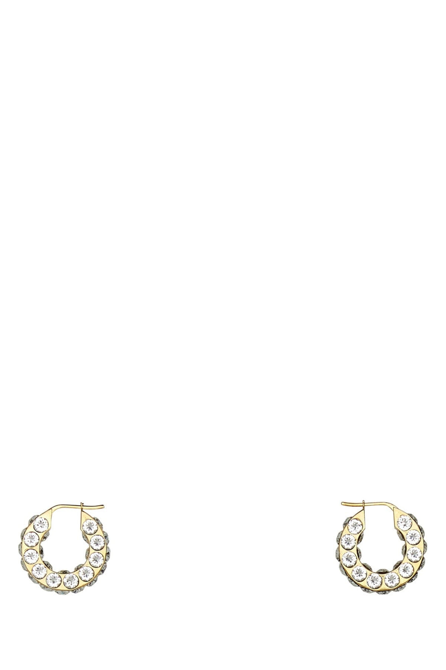 Amina Muaddi Whicrygoldbase Earrings — Gold