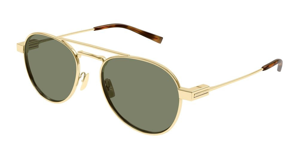 Saint Laurent Sl Sunglasses — Gold Metal