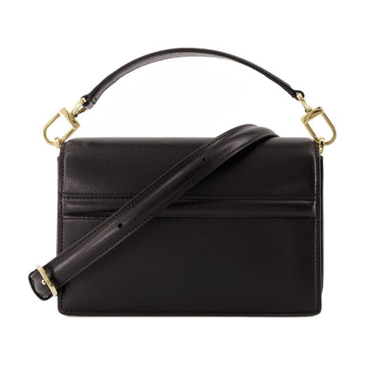 Toteme Shoulder Bag — Black Cowhide