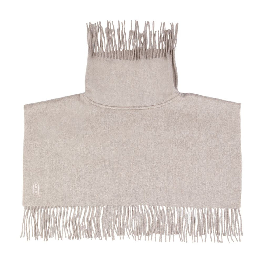 By Malene Birger Turtla Scarf — Beige Wool Scarfs