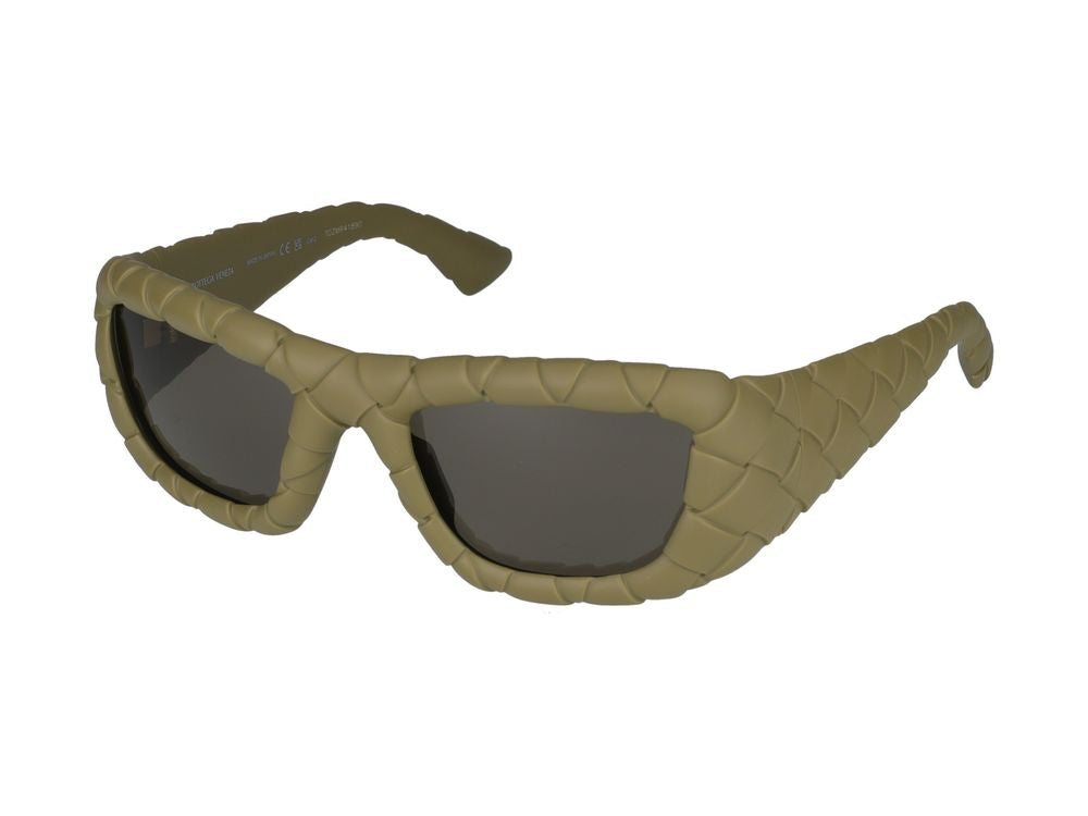 Bottega Veneta Bv1303s Sunglasses — Green Injected