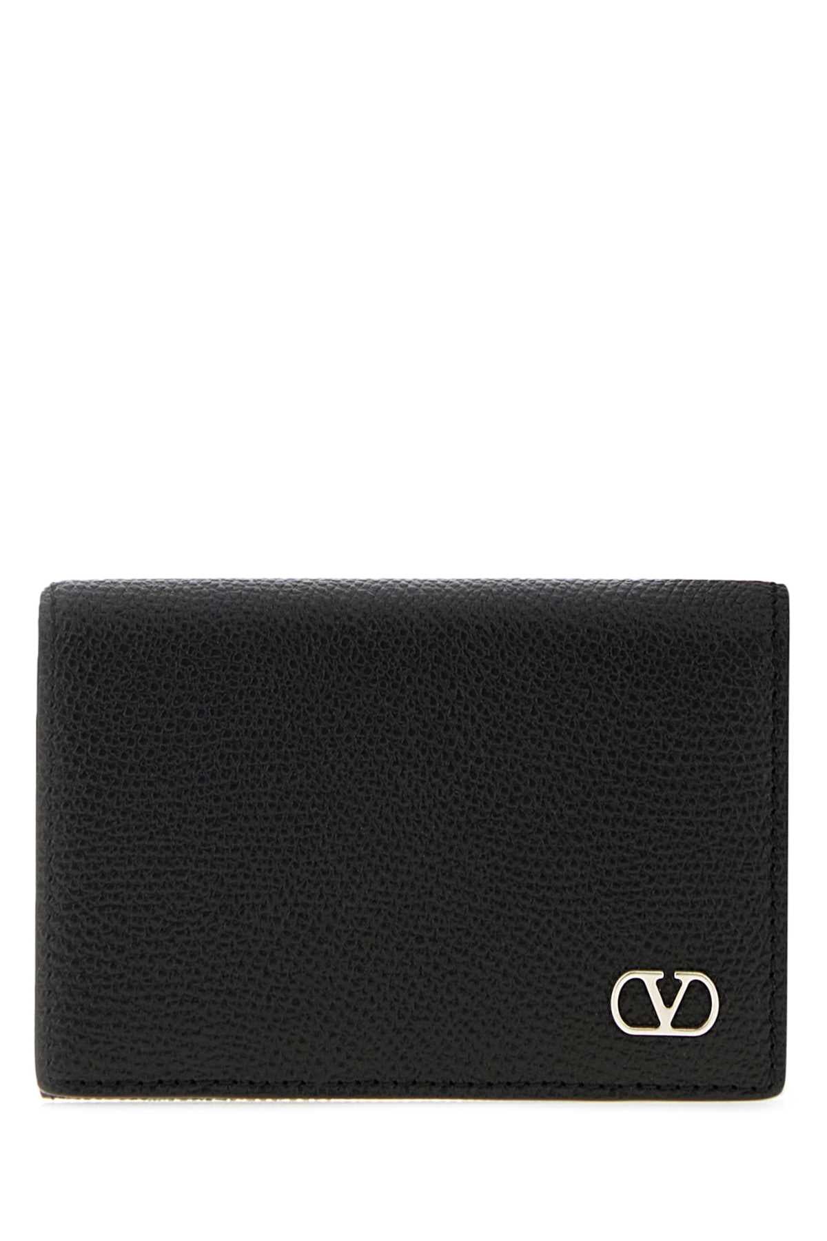 Valentino Garavani Holder Card Case — Black Wallet