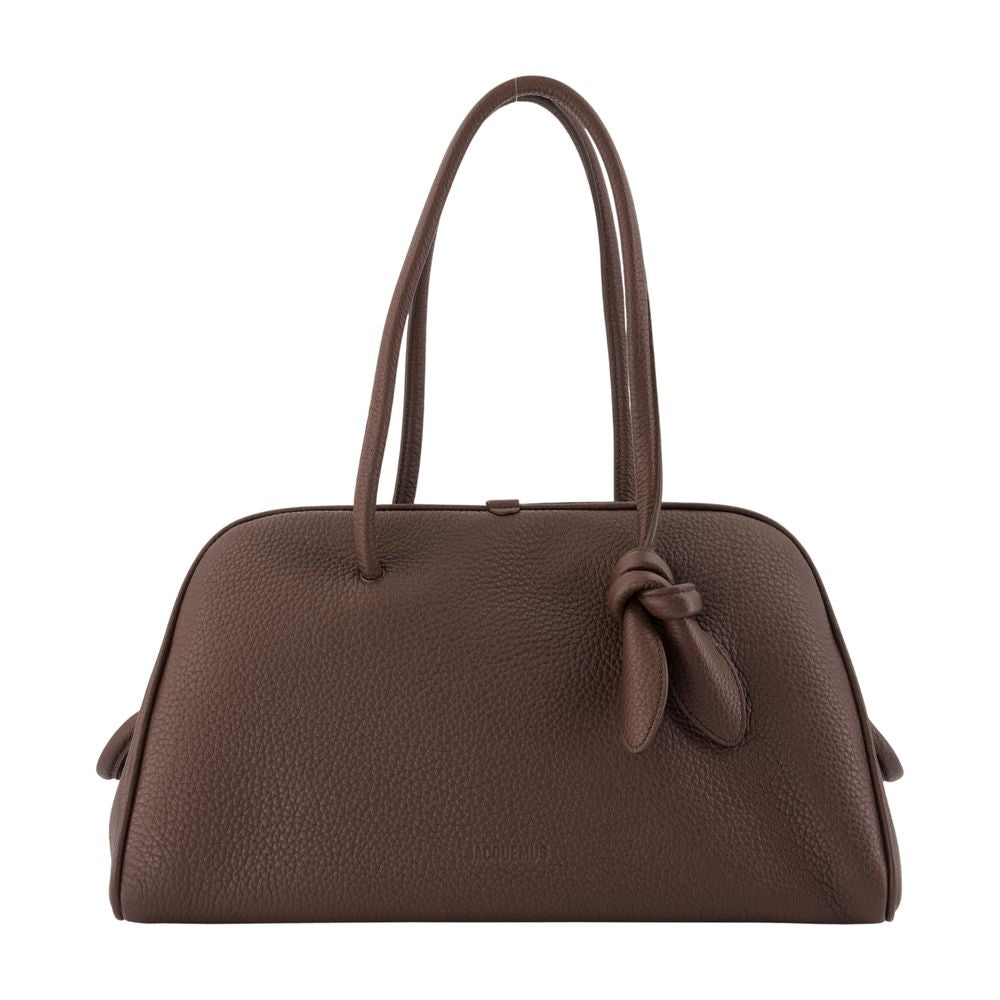 Jacquemus Shoulder Bag — Brown Calfskin