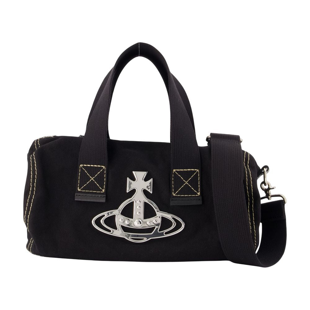 Vivienne Westwood Crossbody Bag — Black Canvas