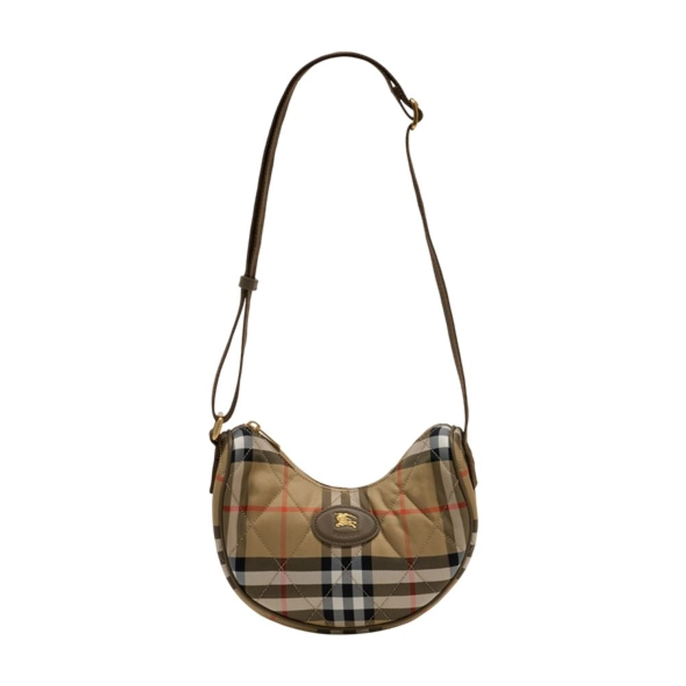 Burberry Crossbody Bag — Beige Synthetic