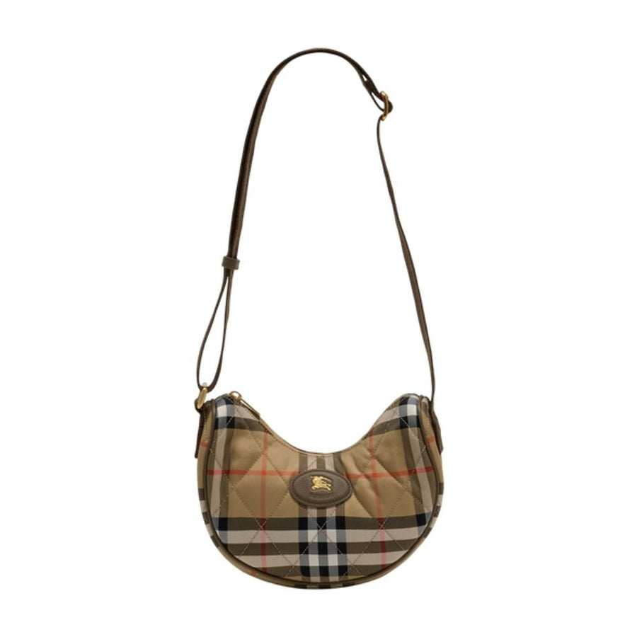 Burberry Crossbody Bag — Beige Synthetic