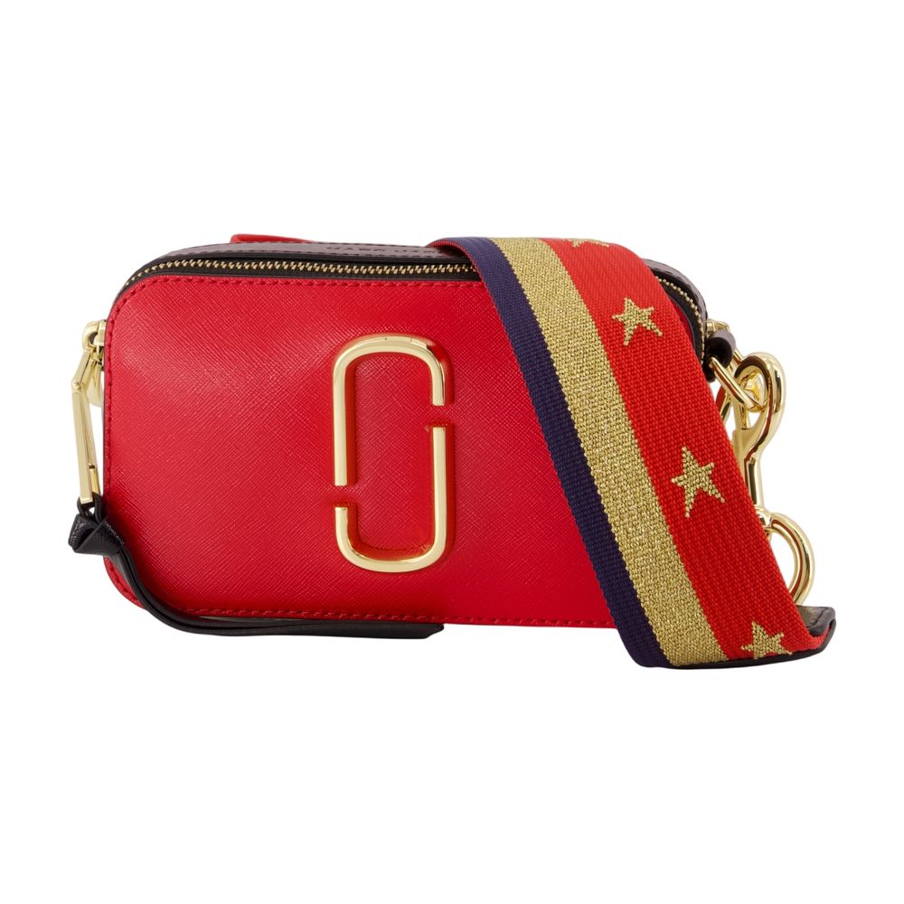 Marc Jacobs Crossbody Bag — Red Cowhide