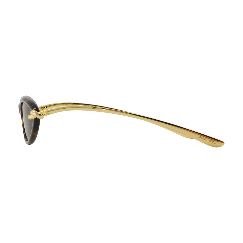 Bottega Veneta Bv1390s-002 Acetate Sunglasses — Brown Synthetic