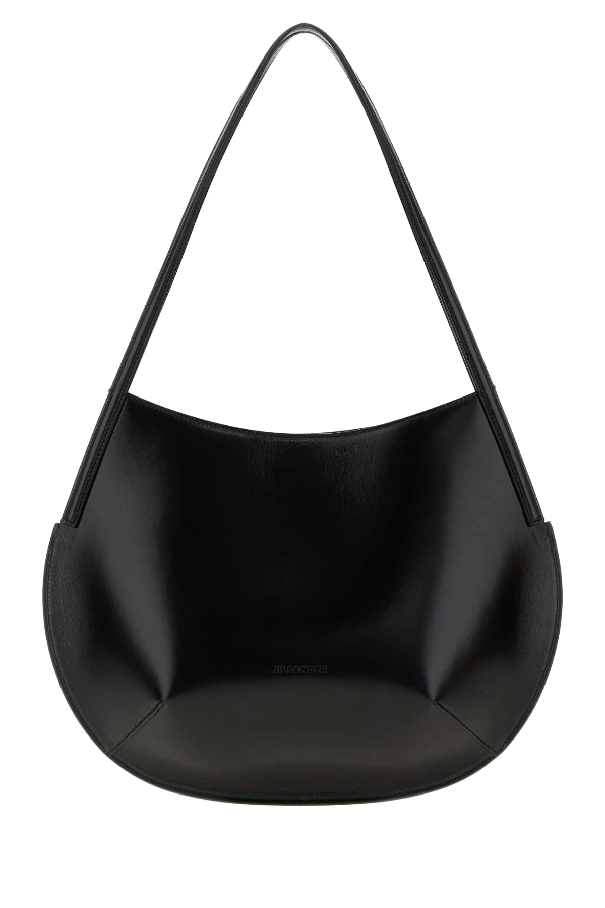 Jil Sander Kante Shoulder Bag — Black
