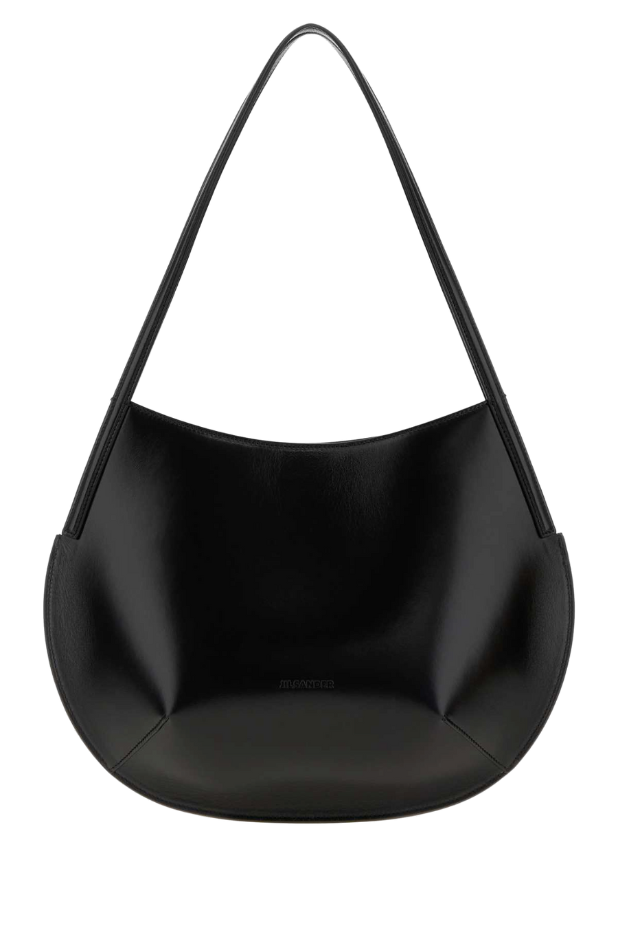 Jil Sander Kante Shoulder Bag — Black