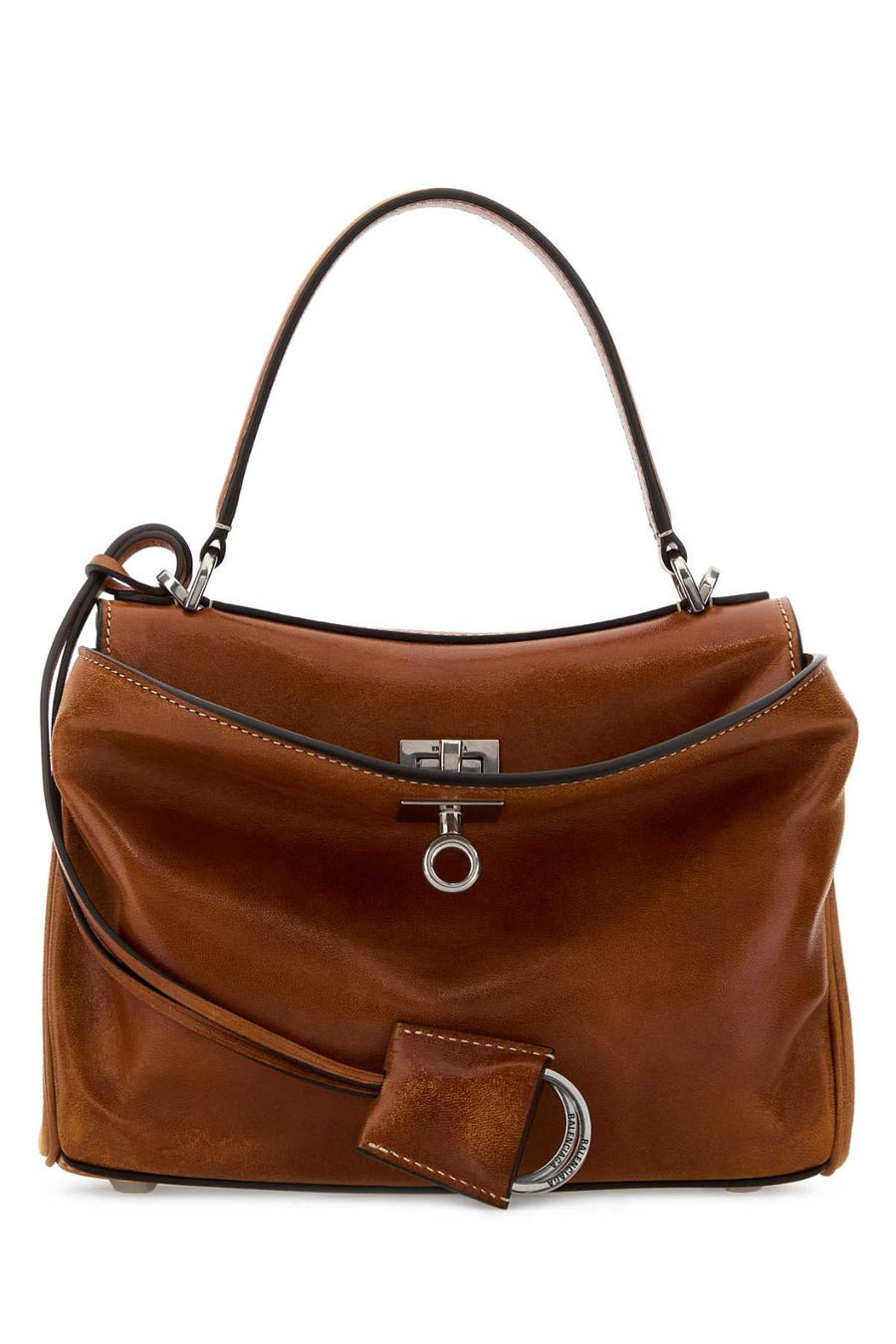 Balenciaga Handle Top Bag — Brown