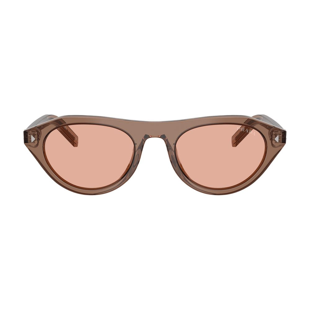Prada 0prb15s-28i50w51 Sunglasses — Brown Acetate