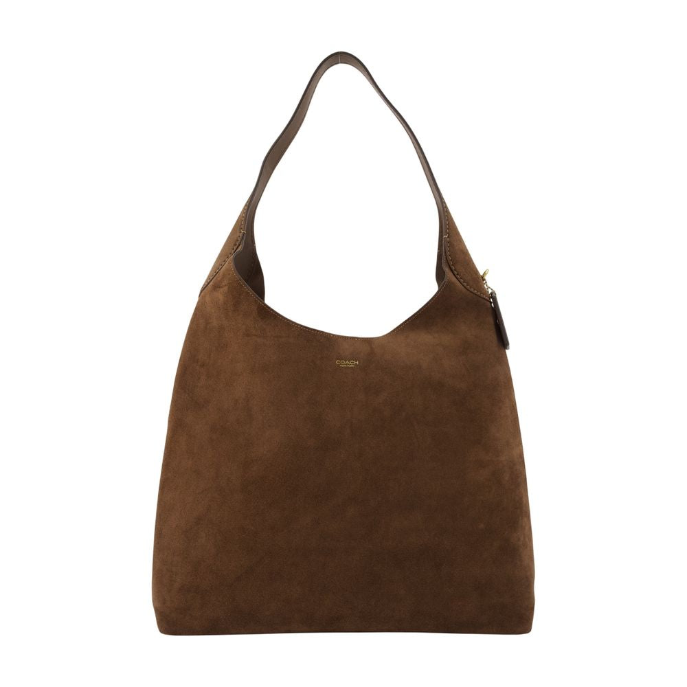 Coach Shoulder Bag — Brown Cowhide