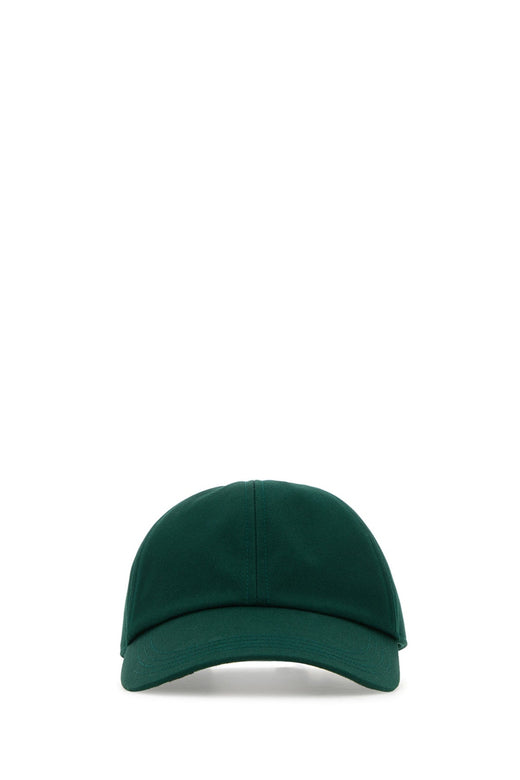 Burberry 8082654 Polyester Cotton Baseball Cap — Green Caps