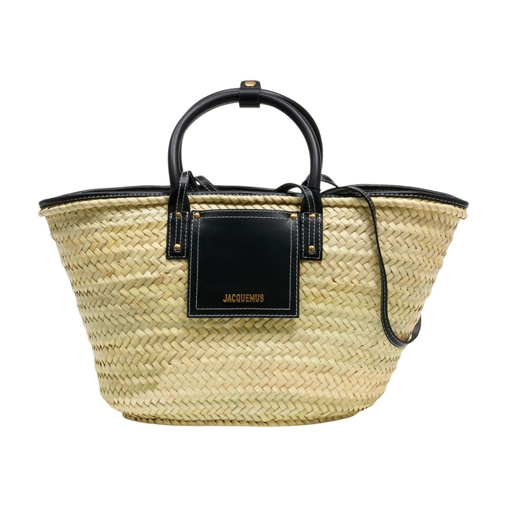 Jacquemus Tote Bag — Beige Raffia