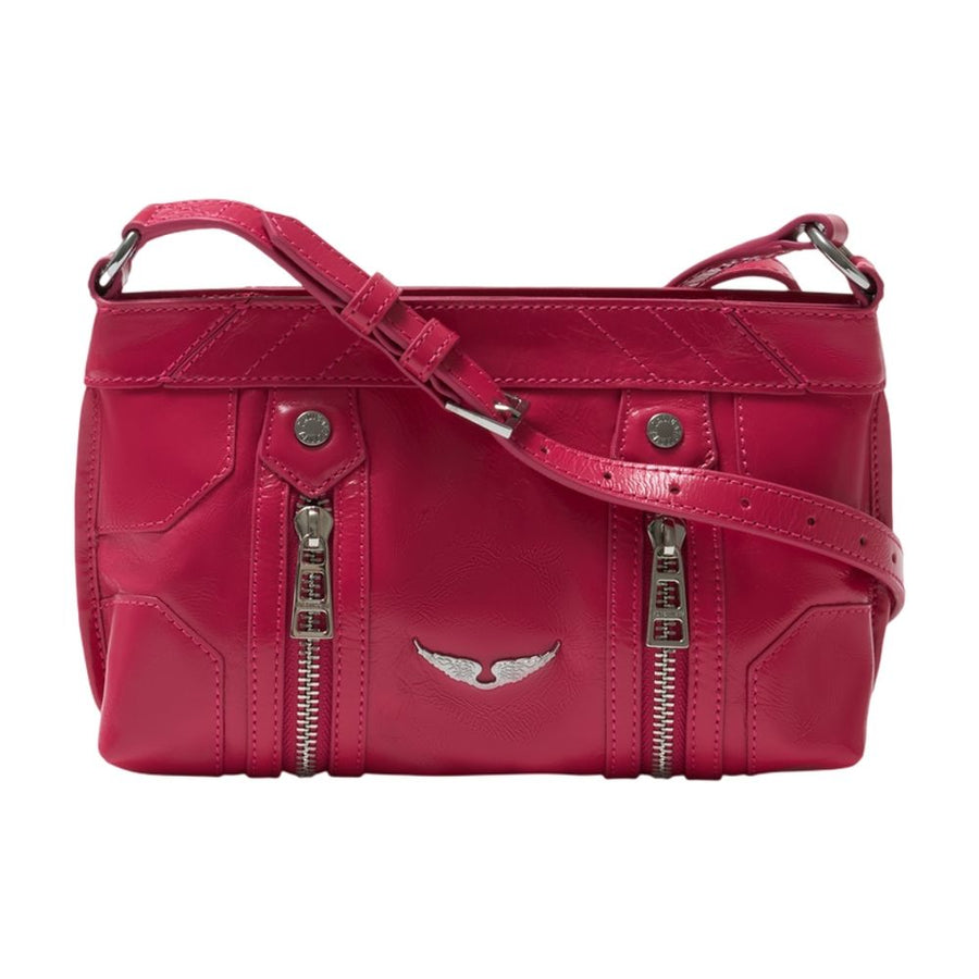 Zadig & Voltaire Sunny Mood Crossbody Bag — Pink Calfskin