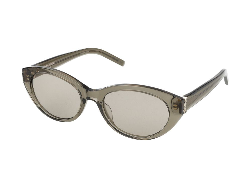 Saint Laurent Sl Sunglasses — Grey-Brown Acetate