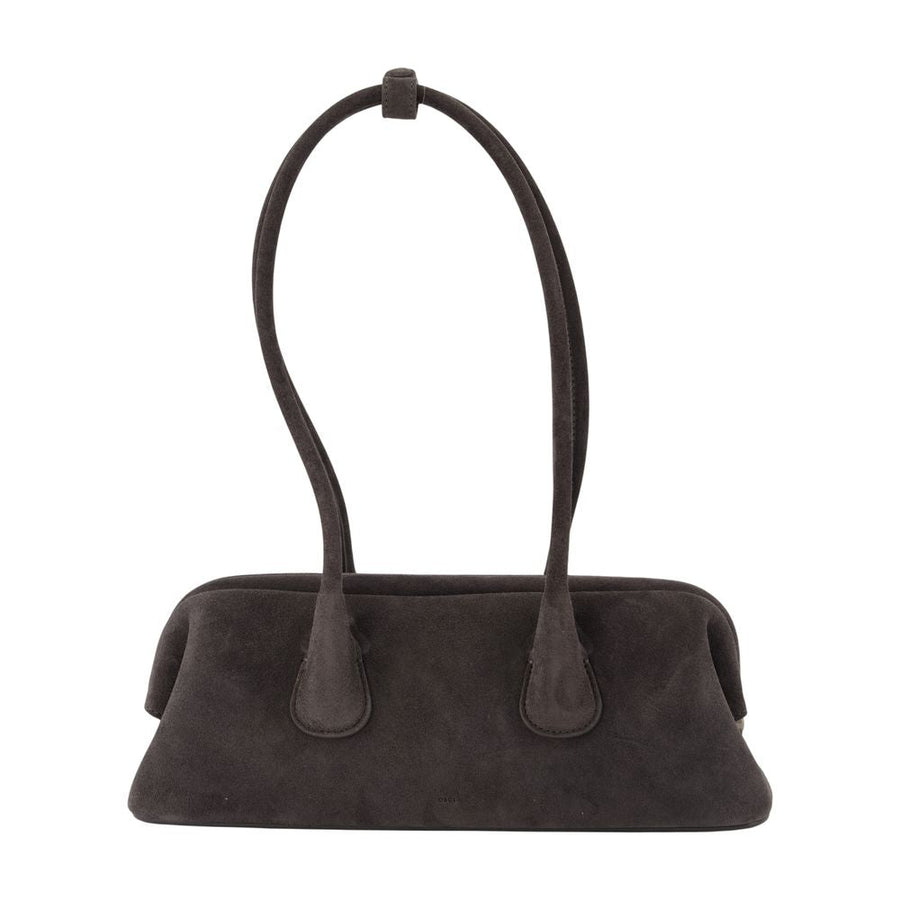 Osoi Shoulder Bag — Gray Cowhide