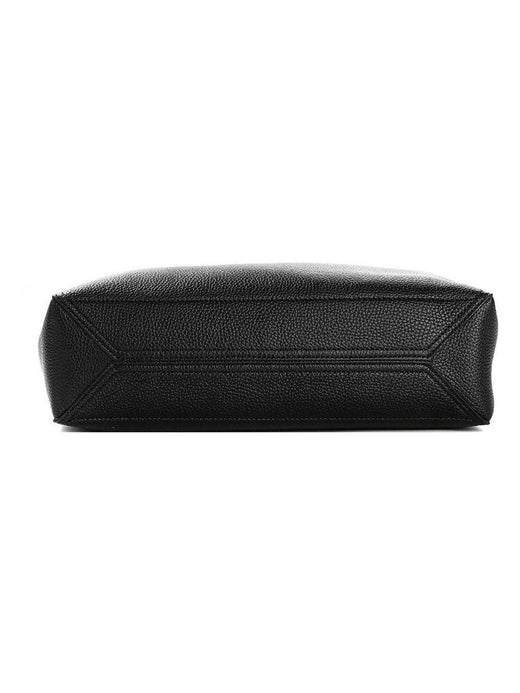 Gucci Pebbled Leather Tote Bag — Black