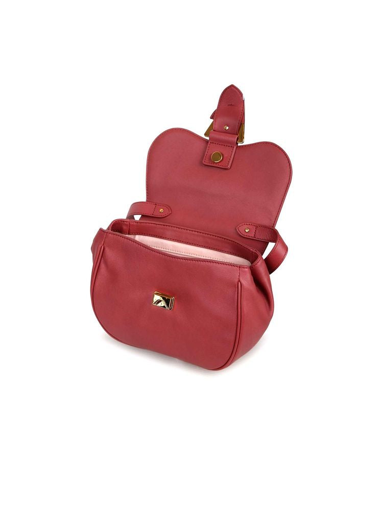 Coccinelle Blake Crossbody Bag — Red Cow Leather