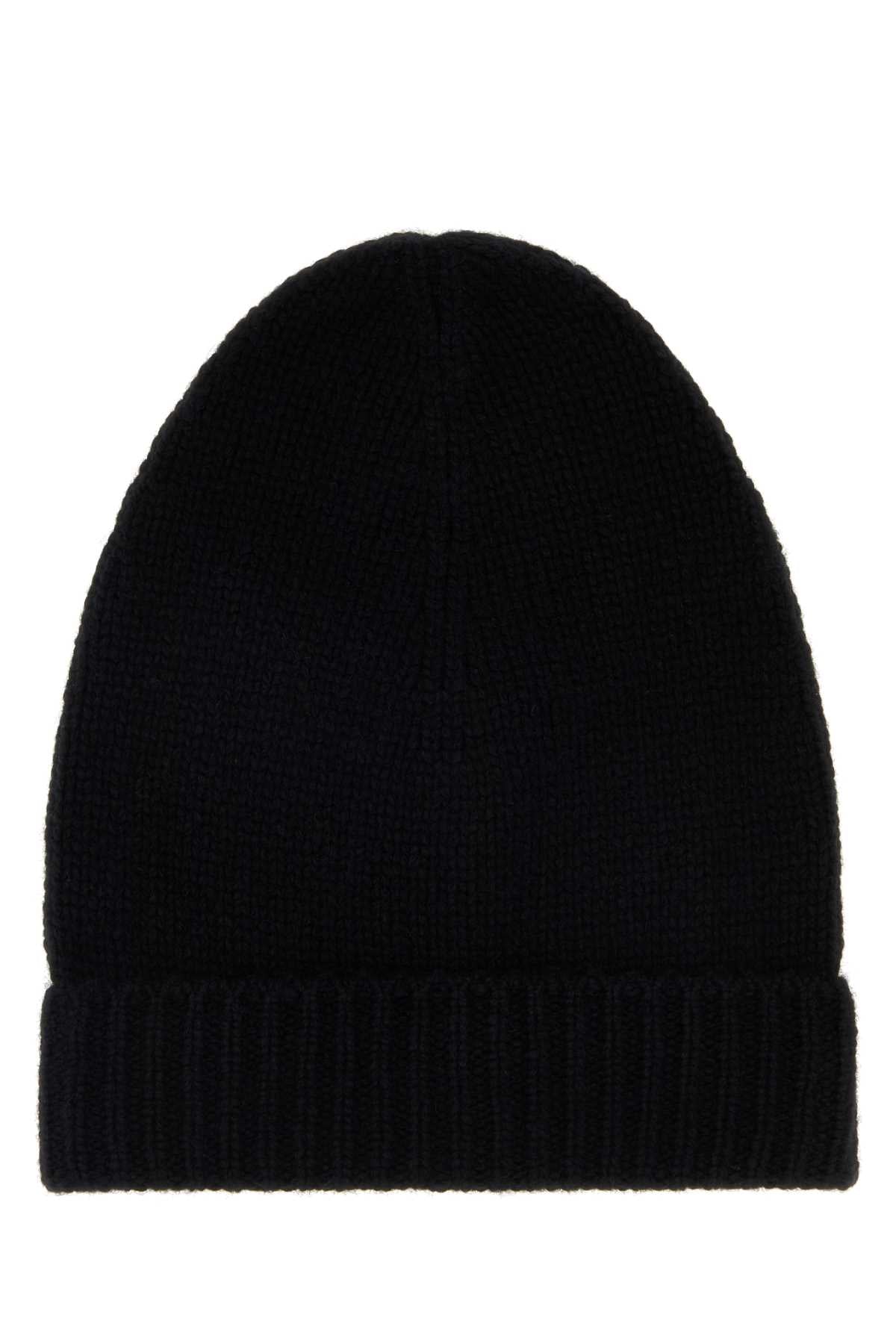 The Row Pavir Beanie — Black Exterior: Cashmere Nylon Beanies