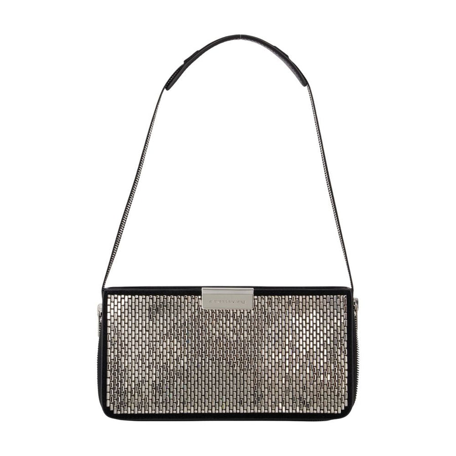 Alexander Wang Siren Shoulder Bag — Black Cowhide