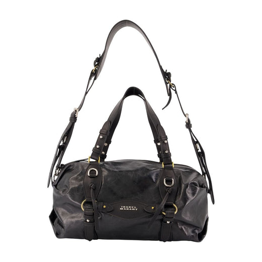 Isabel Marant Tilpa Shoulder Bag — Black Cowhide