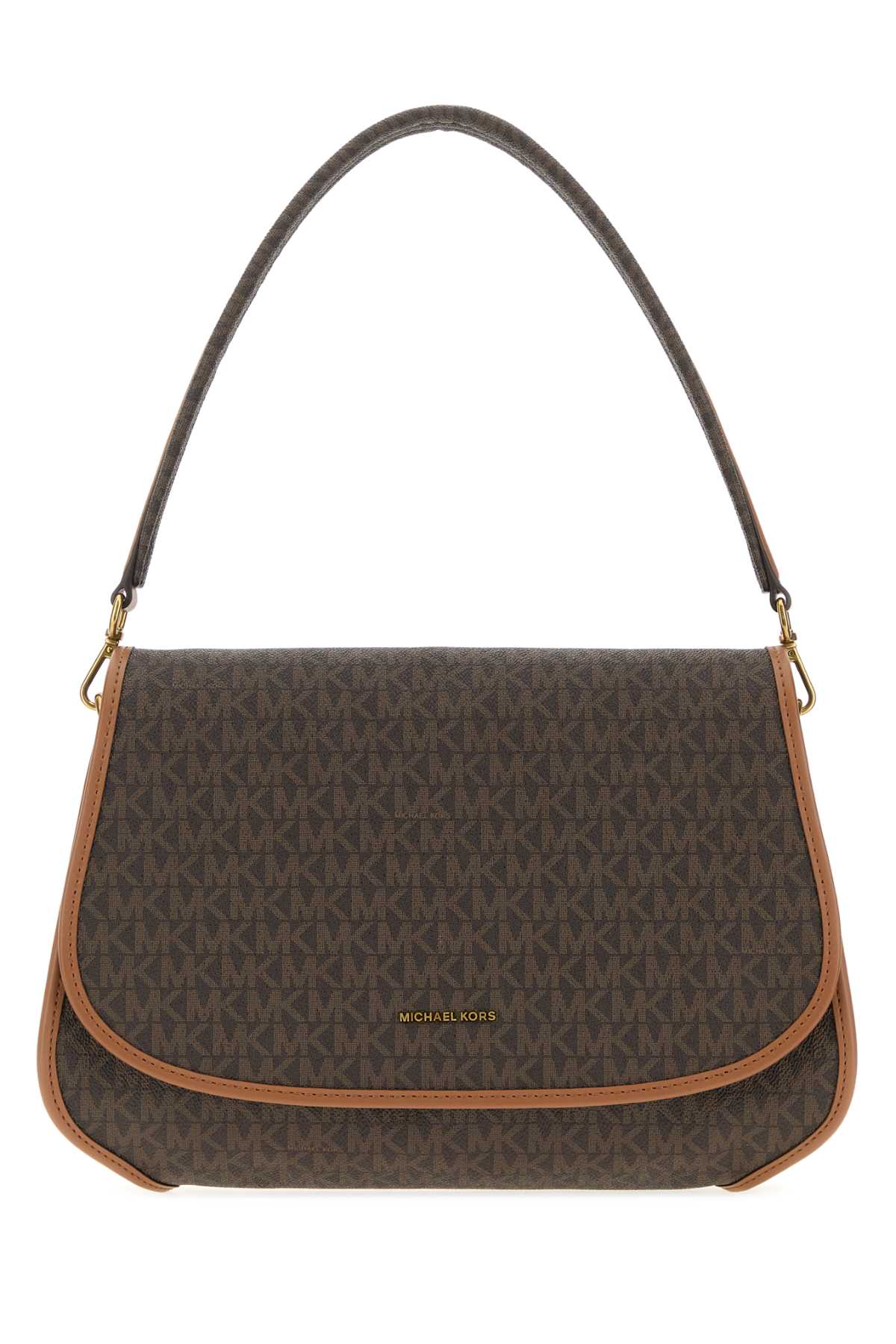 Michael By Kors Conv Shoulder Bag — Brown