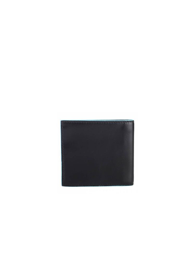 Piquadro Wallet — Black Leather