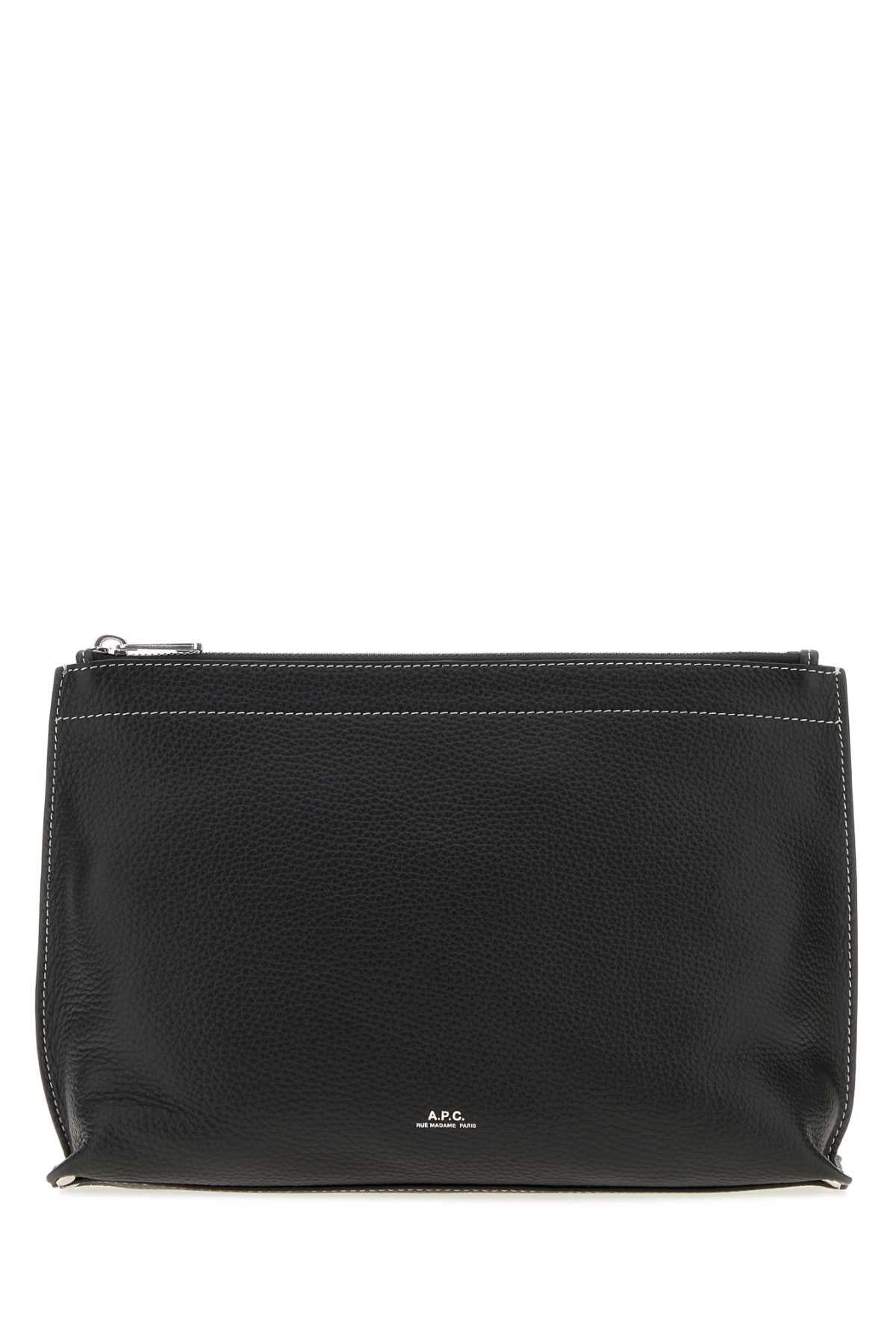 A.p.c. Clou Clutch — Black