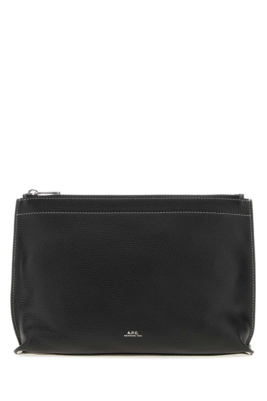 A.p.c. Clou Clutch — Black
