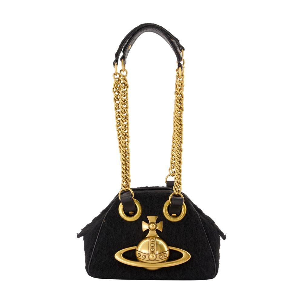 Vivienne Westwood Shoulder Bag — Black Synthetic