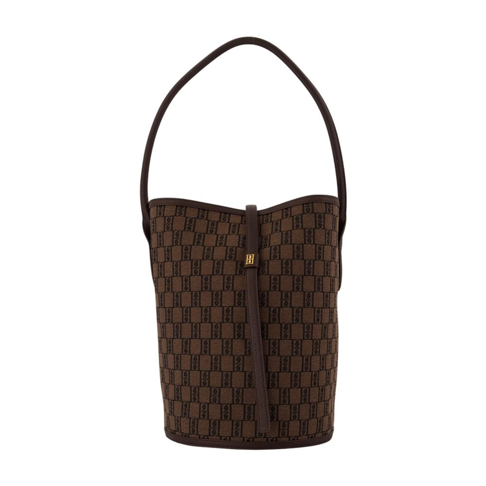 By Malene Birger Maryllon Shoulder Bag — Brown Cotton