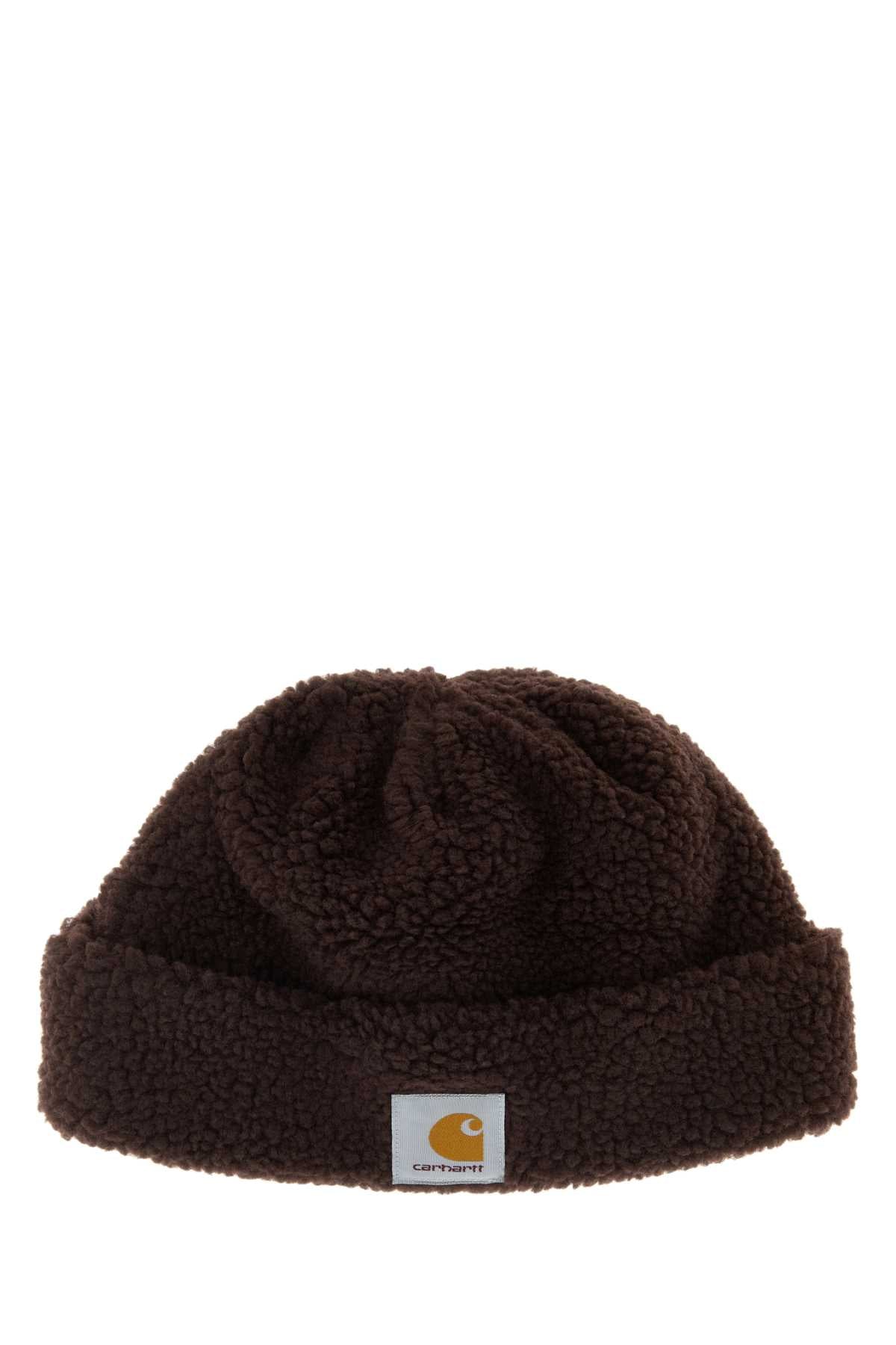 Carhartt Wip Prentisbea Beanie — Brown Exterior: Polyester Beanies