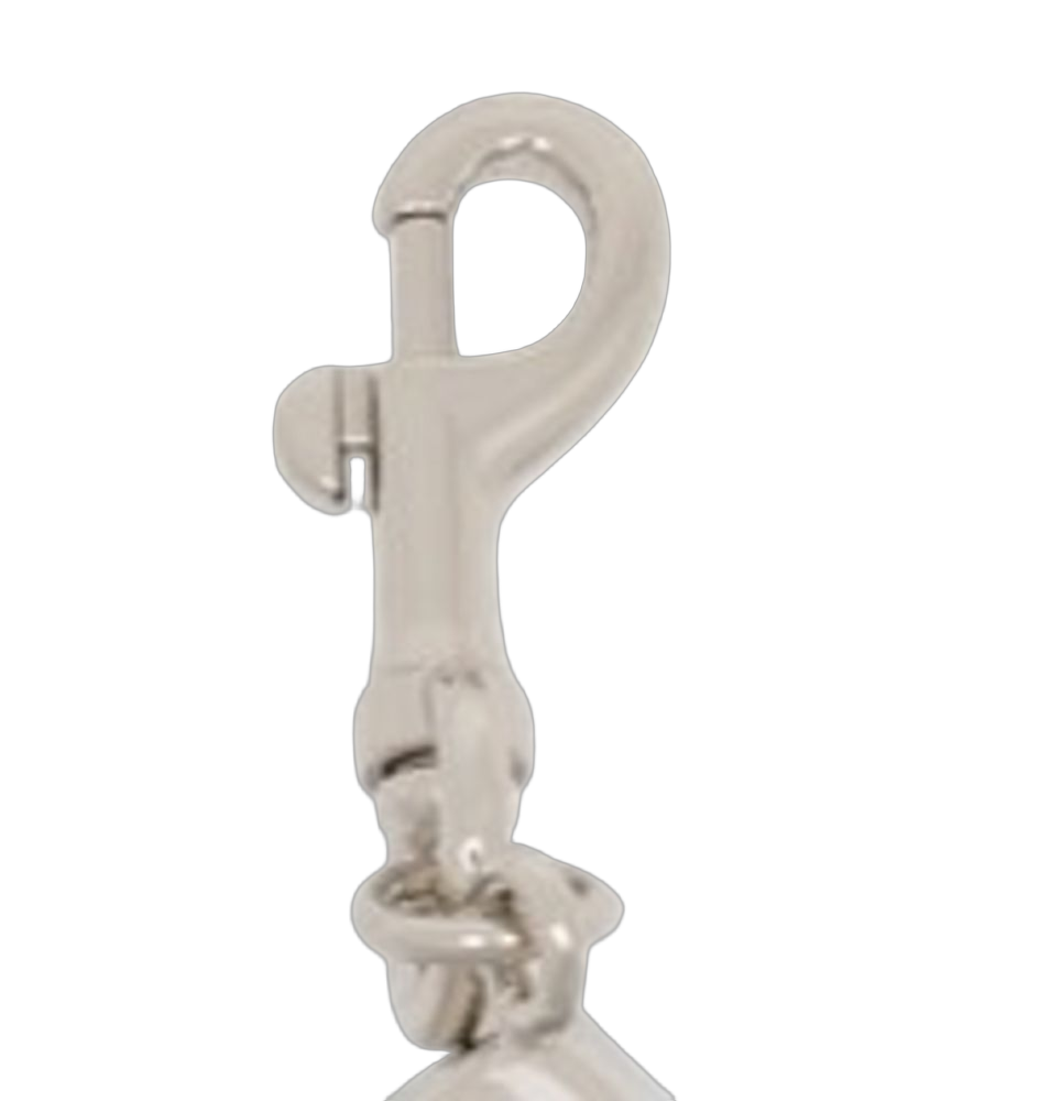 Rabanne Metal Logo Belt Buckle — Silver