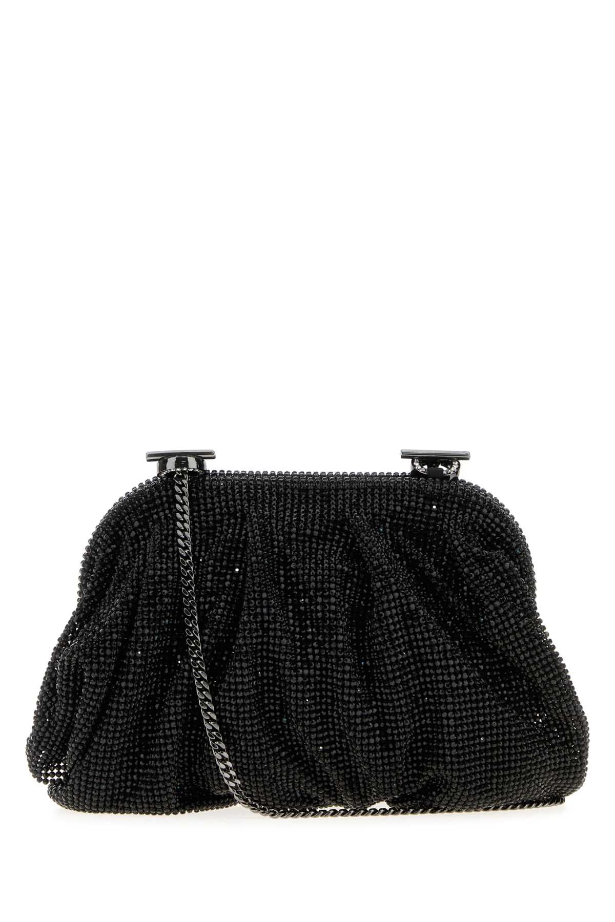 Benedetta Bruzziches Petite Clutch — Black
