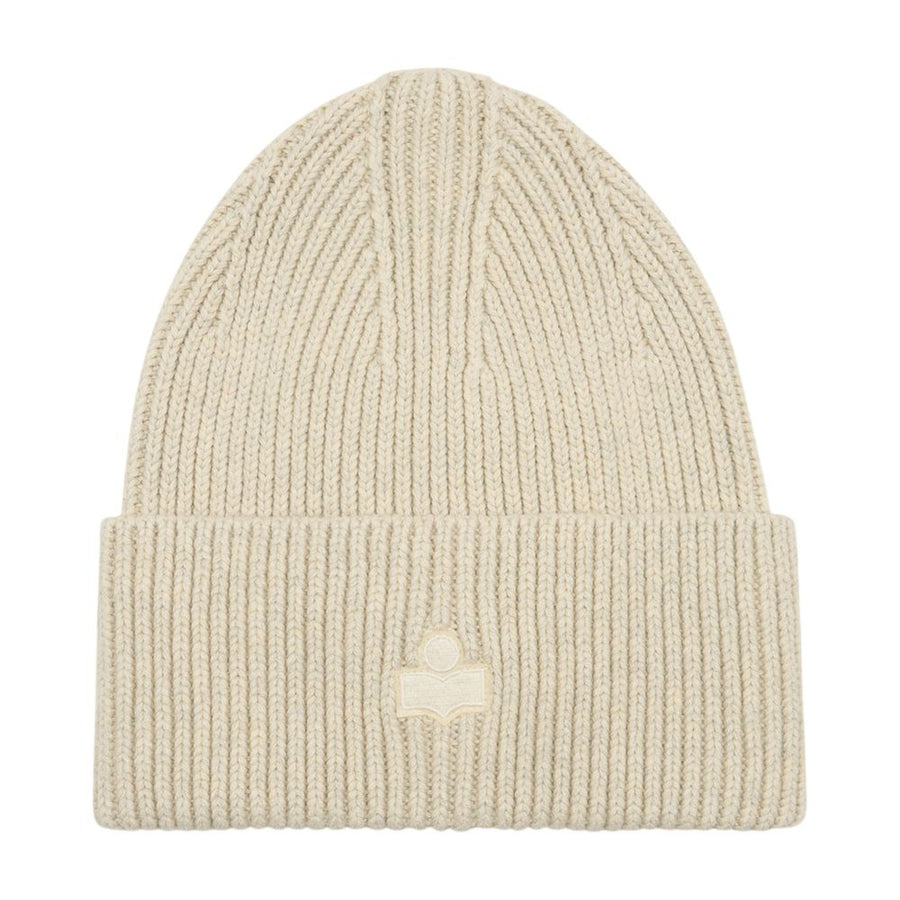 Isabel Marant Be037mfb-D1d02a-02ly Beanie — Gray Cotton Beanies