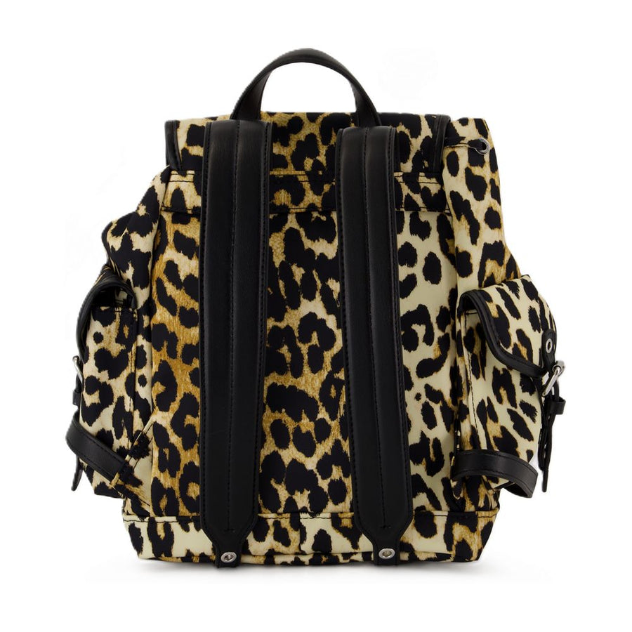 Ganni Bucky Backpack — Multicolor Nylon