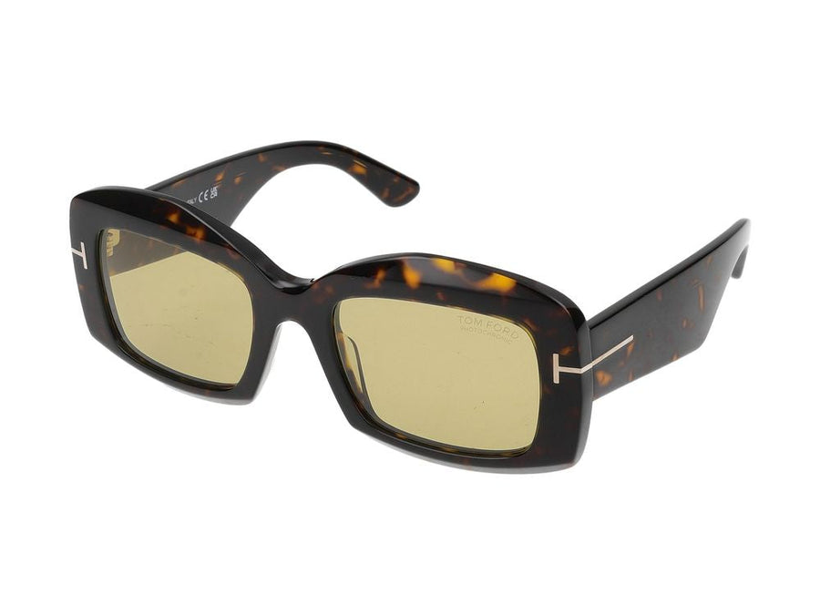 Tom Ford Ft1218 Injected Tortoiseshell Sunglasses —